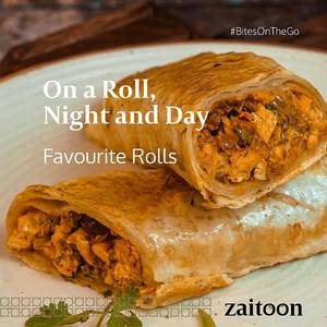 Chicken Tikka Paratha Roll