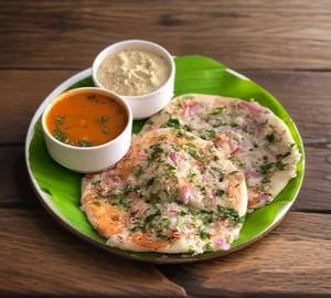 Cheese Onion Uttapam