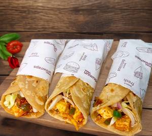 Single Paneer Tikka Kathi Roll