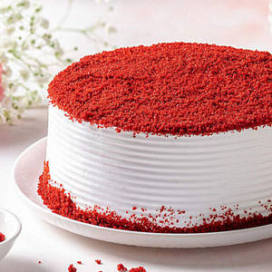 Eggless Pure Red Velvet Cake [450 Grams]