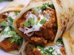 Butter Chicken Wrap