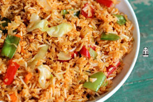 Burnt Chilli Garlic Fried Rice