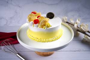 Pineapple Cake [Eggless]