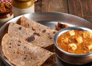 Masala Paneer With Paratha