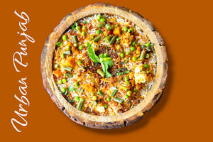 Mushroom Tikka Biryani With Raita