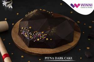 Heart Shape Pinata Cake With Hammer [dark Shell,choco Truffle]
