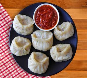 Paneer Steamed Momos [6 Pieces] 
