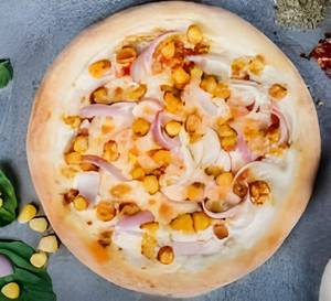 Sweet Corn And Onion Pizza