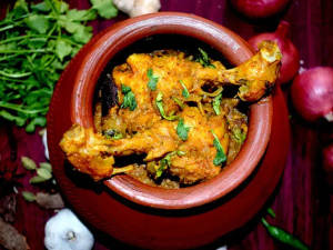 Champaran chicken handi