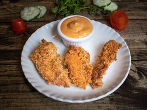 Crispy Chicken Strips (10 Pcs)