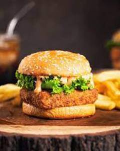 Fried Paneer Burger