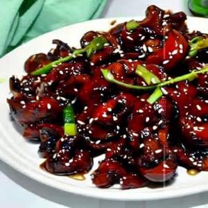 Honey Chilli Glazed Mushroom