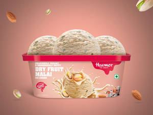 Dryfruit Malai [Tub] 750Ml