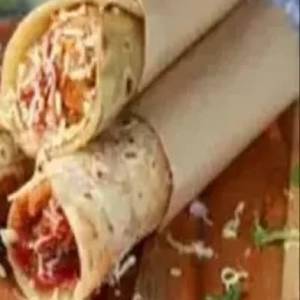 Paneer Cheese Shawarma In Paratha