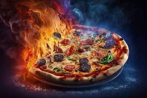 Achari Pizza