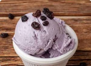 Blackcurrant Ice Cream [1 Scoop, 125 ml]