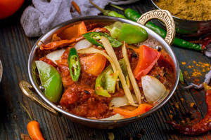 Kadai chicken [4 pieces]