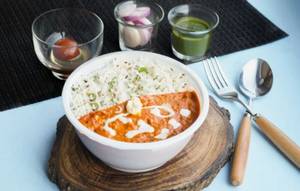Butter Chicken Rice Bowl