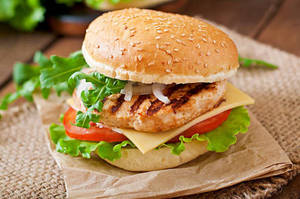 Grilled Chicken Burger