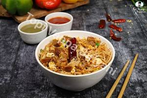 Schezwan Mutton Fried Noodles