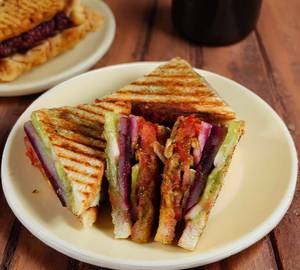 Veg Toast Sandwich 