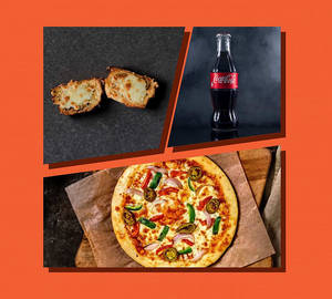 Tex Mex Pizza Garlic Bread Combo