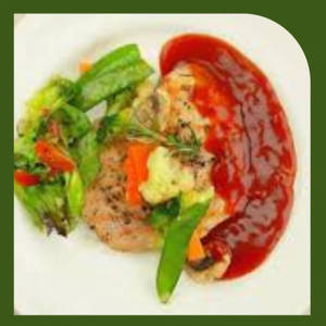 Chicken Steak With Hot Pepper Sauce