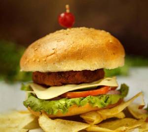 Veg Cheese Burger     