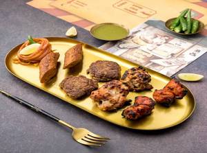 Chicken Tikka + Chicken Seekh Kebab + Tandoori Chicken + Shami Kebab