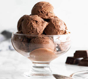 Dark Chocolate Ice cream 