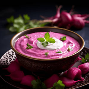 Beetroot Raita