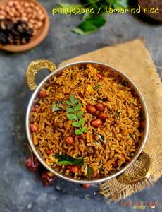 Delicious Puliyogre Rice