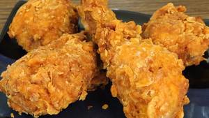 Crunchy fried chicken