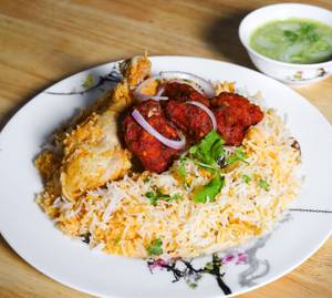 Chicken Kabab Biryani