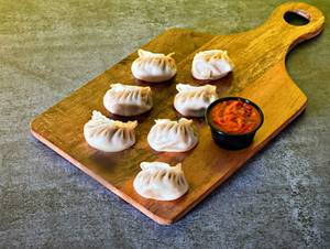 Chicken Steam Momos ( 6 Pcs )