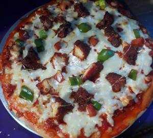 Chicken 4 type pizza party [9 inches, 4 pieces]