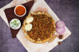 Mutton keema biryani
