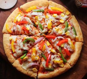 Veggie delight pizza                                                                                                       