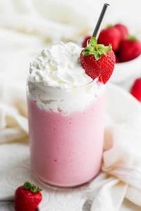 Strawberry milkshake