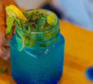 Blue Curacao Mojito