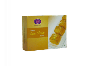 Orange Soan Papdi Box [300 Gm]