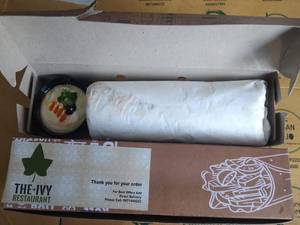 Falafel Pita Shawarma Roll