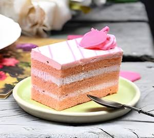 Strowberry Eggless Pastry