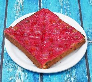 Fruit Jam Toast (brown Bread)