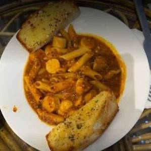 Spicy Chicken Sausage Pasta