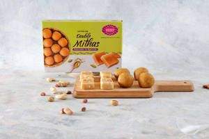 Double Mithas (besan Ladoo & Milk Mysore Pak) 400g