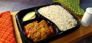 Jeera Rice With Fish Do Pyaz
