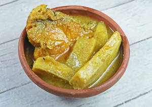 Rui Machher Light Jhol Sabji Diye (1 Pc)