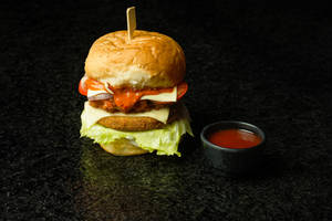 Supreme Twin Chicken Burger