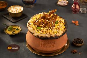 Handi Mutton Dum Hyderabadi Biryani